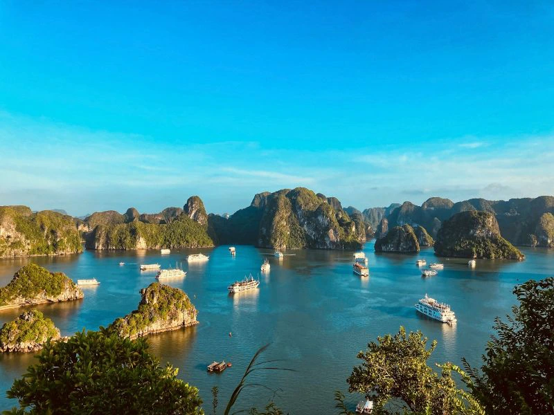 Halong Bucht in Vietnam