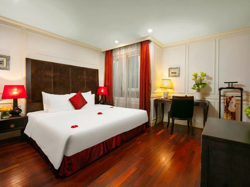 Doppelzimmer in Hanoi in Vietnam