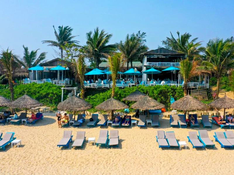 Hotelstrand in Hoi-An in Vietnam