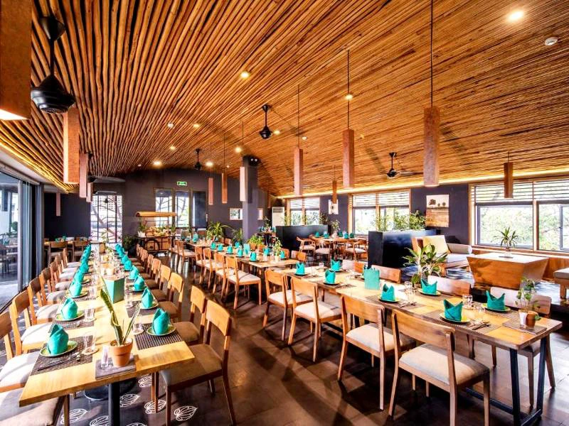 Hotelrestaurant in Hue in Vietnam