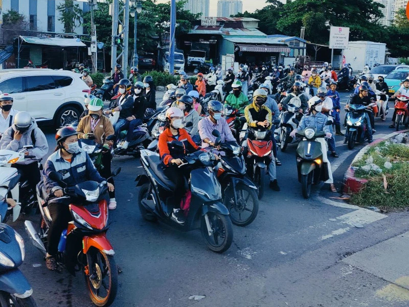 Verkehr in Ho Chi Minh City