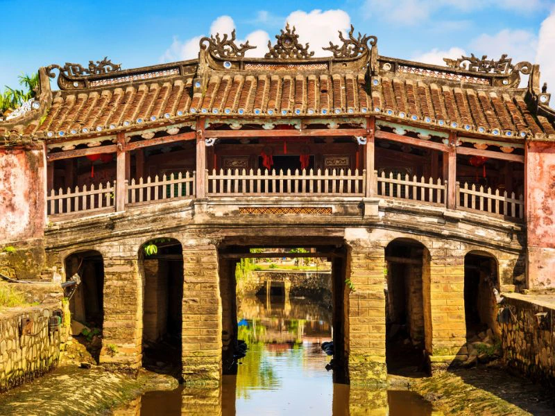 Die Japanische Brücke in Hoi An