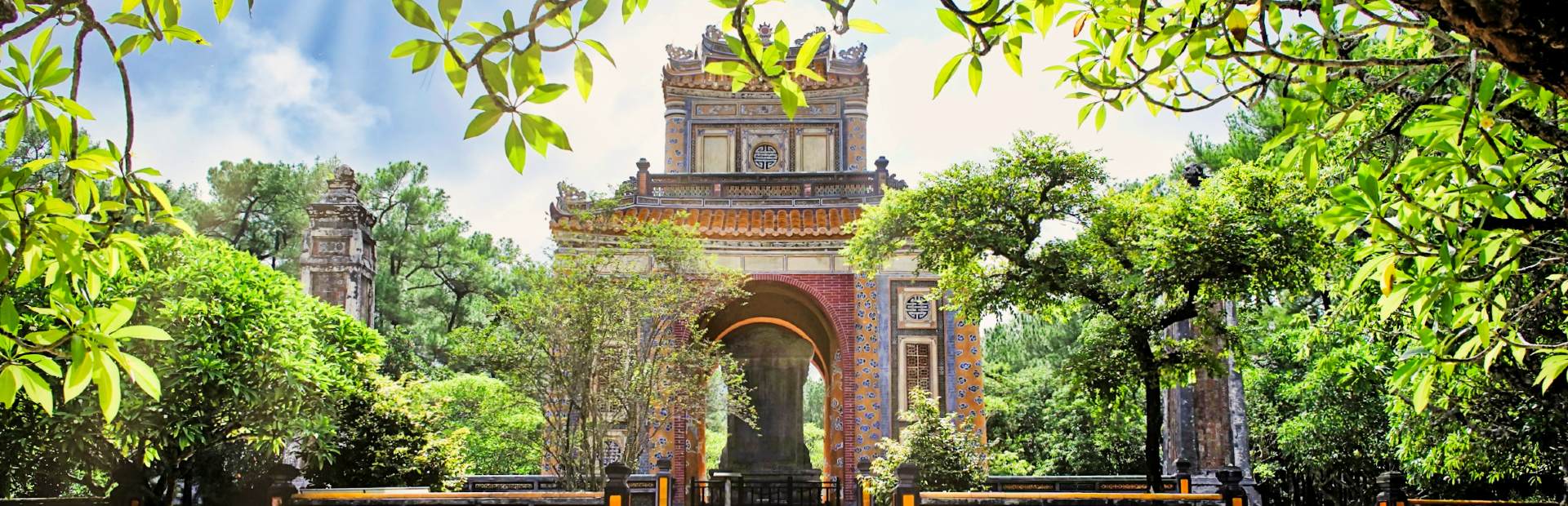 Tor vom Königspalast in Hue, Vietnam