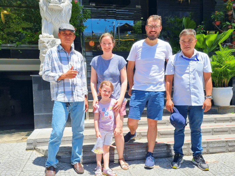 Familie in Vietnam