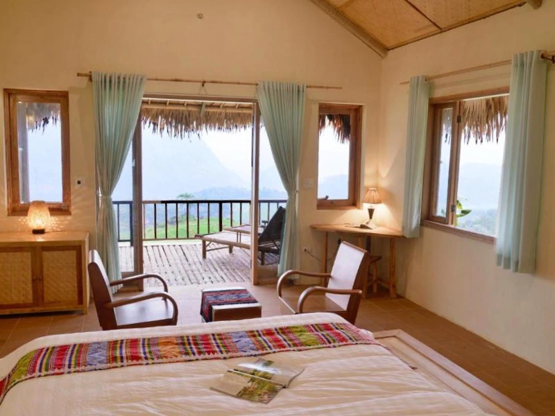 Zimmer im Hotel in Pu Luong, Vietnam