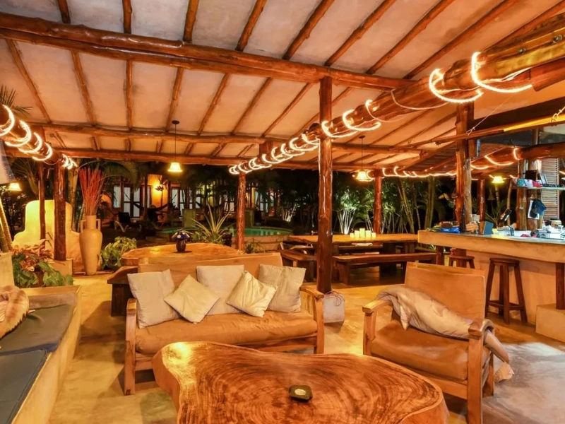 Lobby in Pedasi, Panama