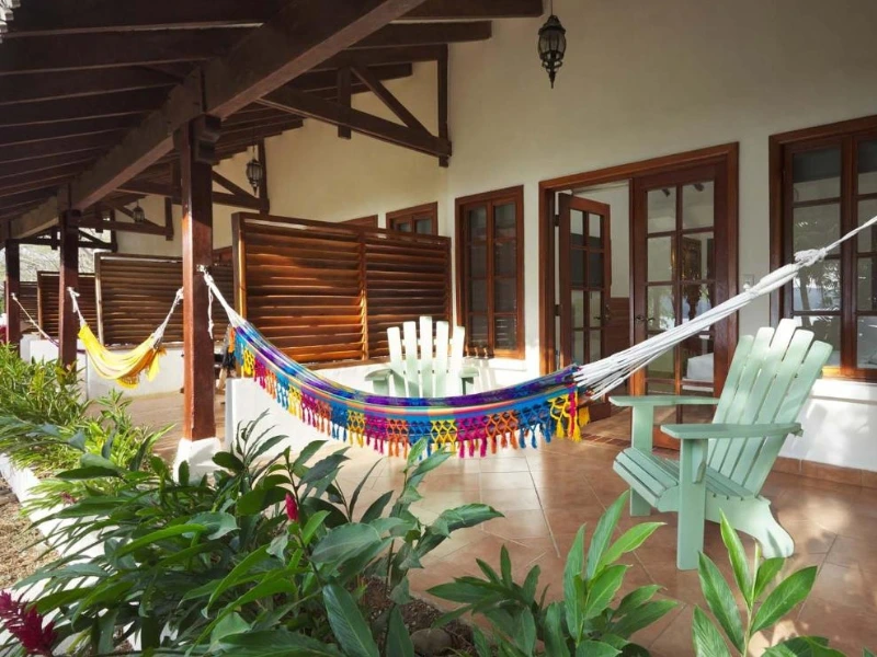 Hängematte in der Unterkunft in Pedasi, Panama