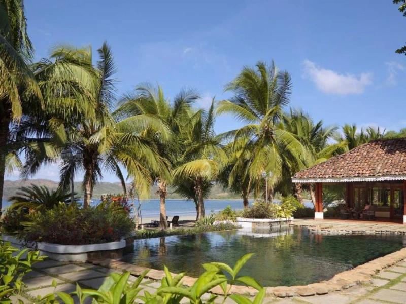 Pool der Unterkunft in Pedasi, Panama