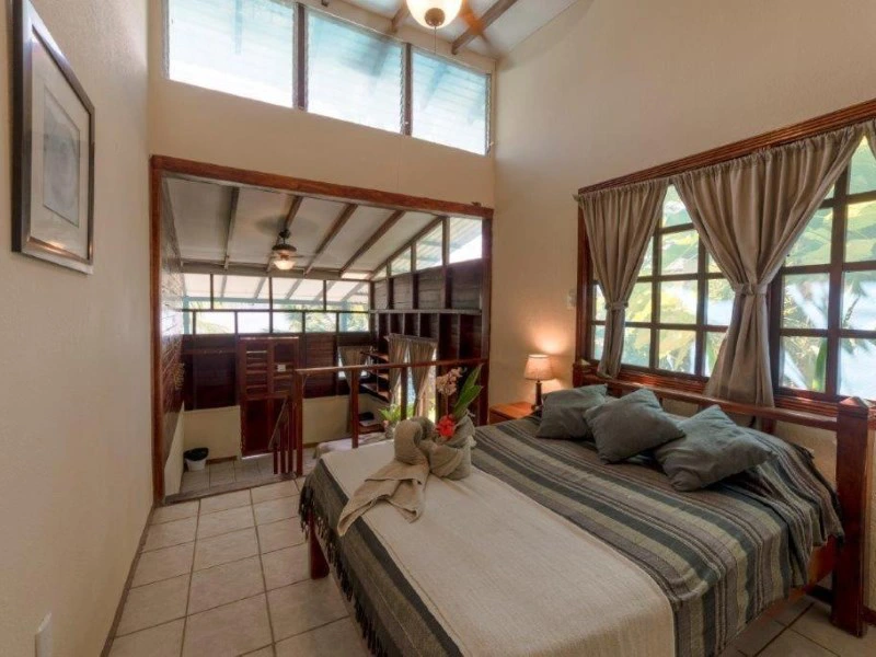 Zimmer der Unterkunft an der Drake Bay, Costa Rica