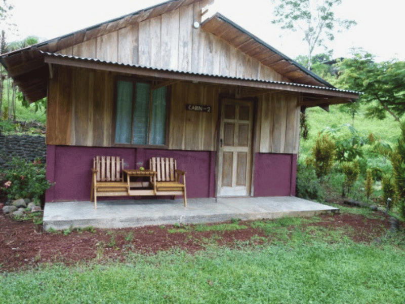 Rustikale Unterkunft auf einer Finca in Sarapiqui, Costa Rica