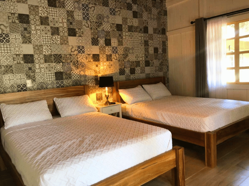 Zimmer der Unterkunft an der südlichen Pazifikküste in Costa Rica