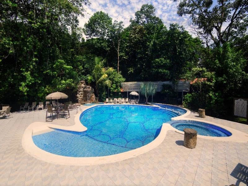 Pool der Unterkunft in Tortuguero, Costa Rica