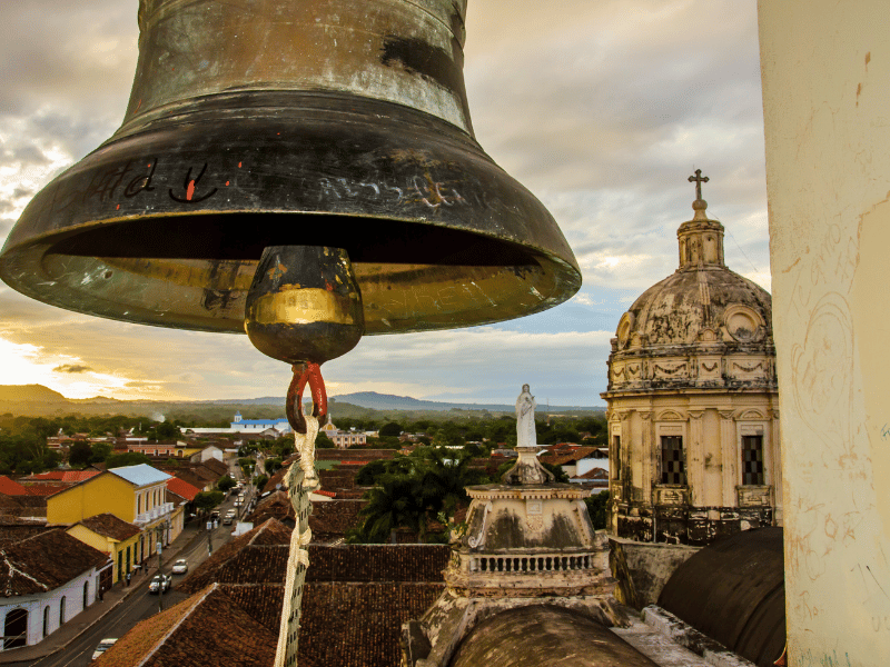 Glocke der Kathedrale in Granada, Nicaragua