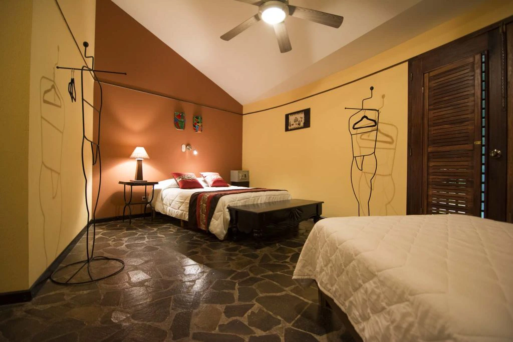 Zimmer der Lodge bei Sarapiqui in Costa Rica