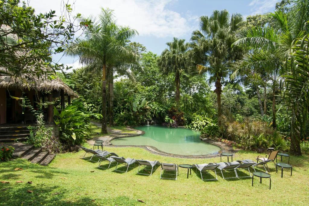 Pool bei Sarapiqui in Costa Rica
