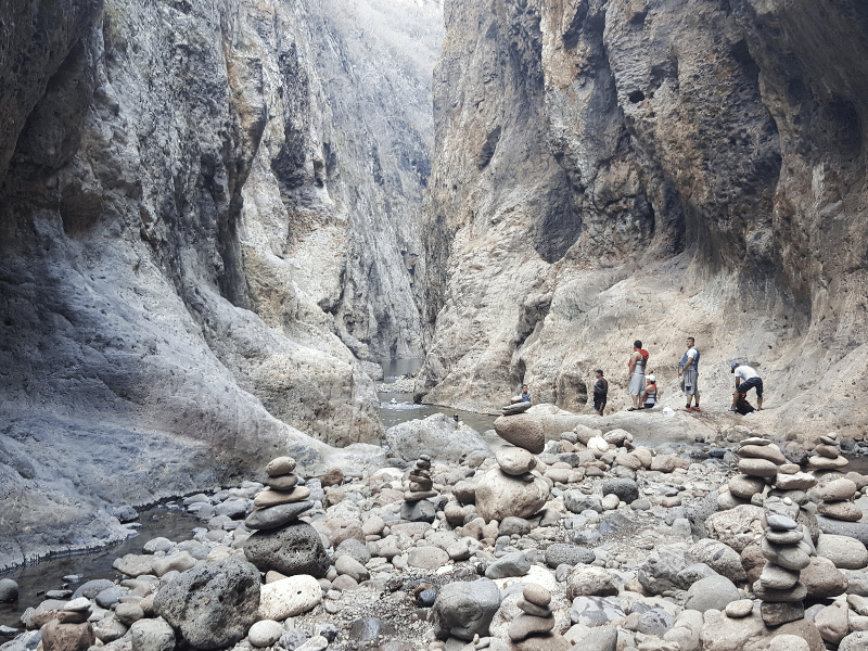 Unterwegs im Canyon von Somoto, Nicaragua