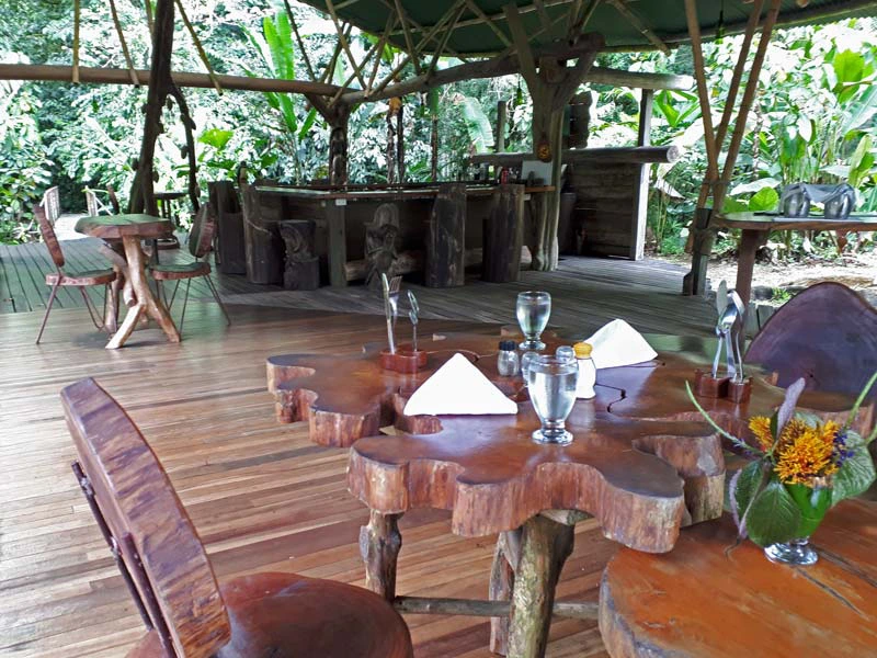 Restaurant des Hotels in Corcovado