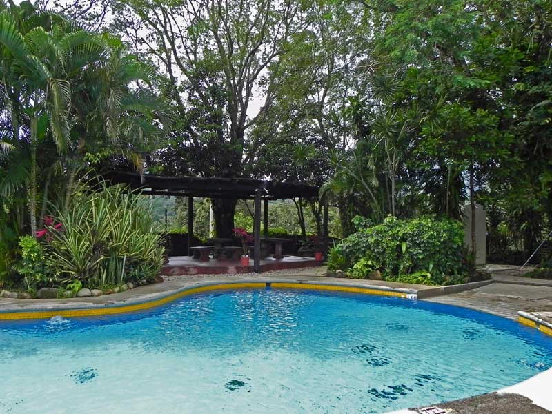 Pool der Komfortunterkunft am Rincon Nationalpark in Costa Rica