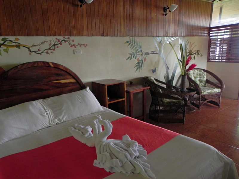 Zimmer der Komfortunterkunft an der Drake Bay, Costa Rica