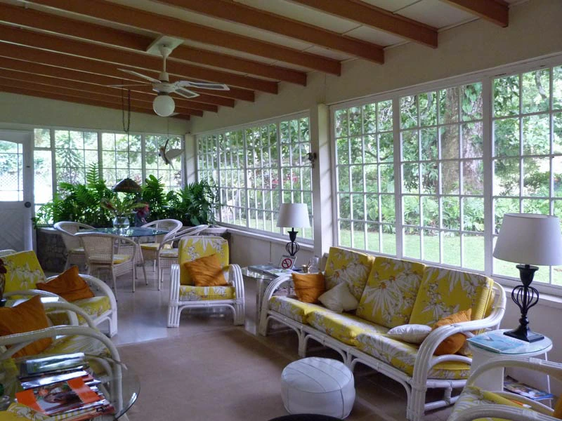 Sitzecke in der Unterkunft in El Valle de Anton, Panama