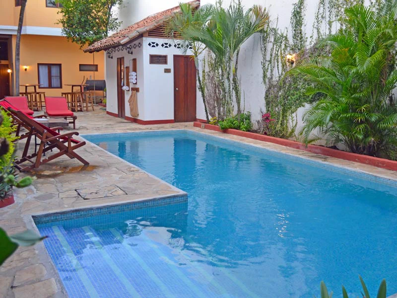 Hotelpool in Granada, Nicaragua