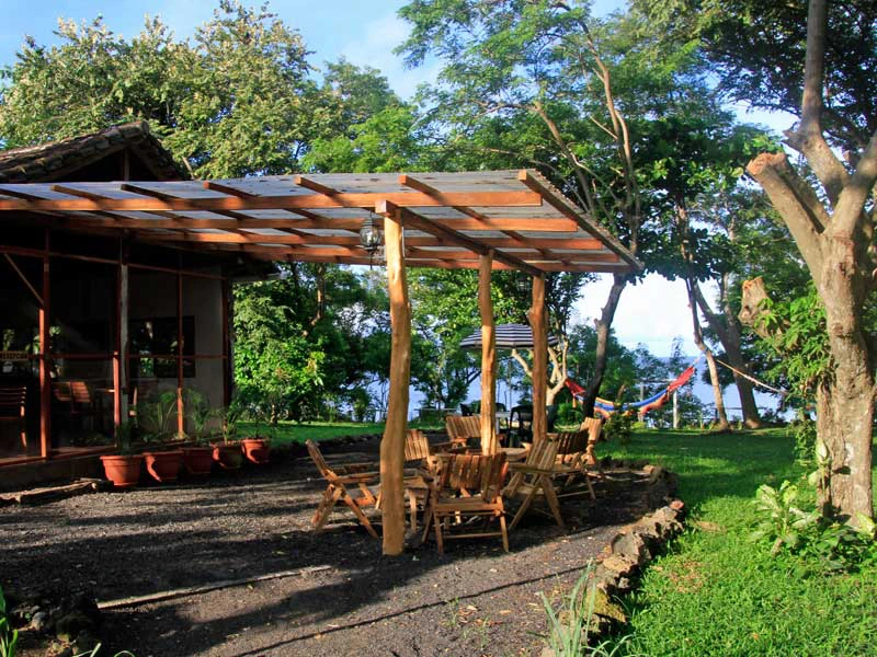 Hotelgarten auf Ometepe, Nicaragua
