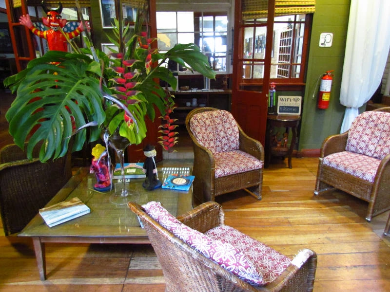 Eingangsbereich im Hotel in San Jose in Costa Rica