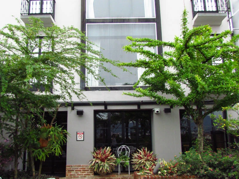 Außenansicht im Komforthotel in San Jose in Costa Rica