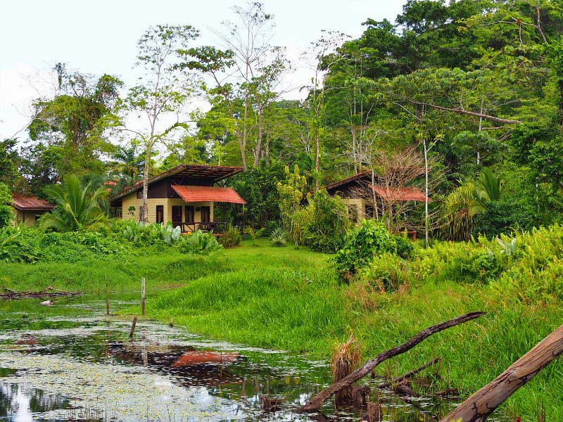Bungalows im Grünen in Boca Tapada, Costa Rica