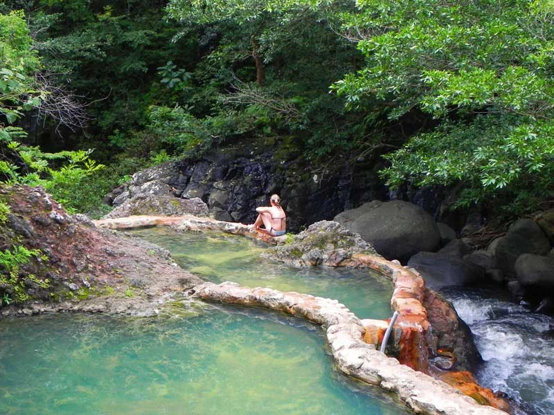 Fluss beim Rincon Nationalpark in Costa Rica