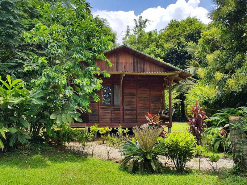 Bungalow beim Rio Celeste, Costa Rica