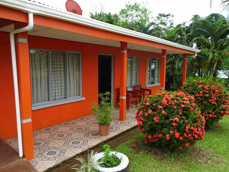 costaricanisches Haus in Juanilama, Costa Rica