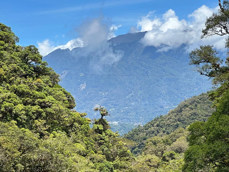 Ausblick auf den Vulkan Baru
