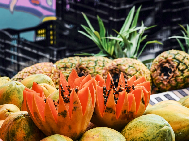 Früchte auf dem Markt