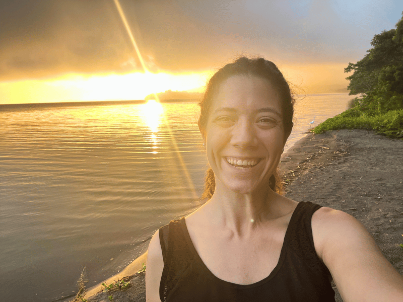 Sonnenuntergang auf Ometepe in Nicaragua