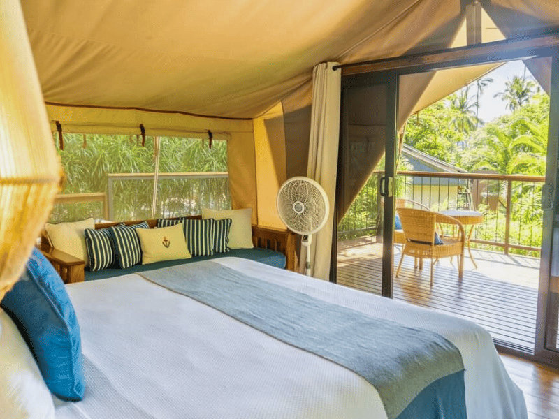 Glamping-Zelt in Costa Rica