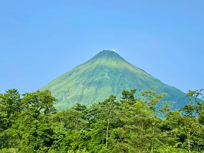 Arenal Vulkan bei La Fortuna in Costa Rica