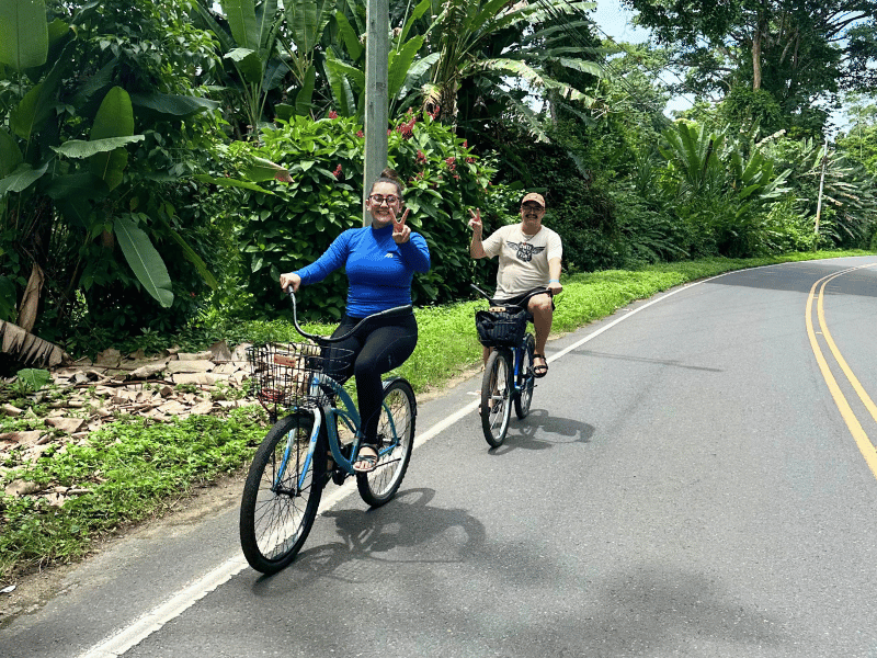 Fahrradtour mit Guide nahe Puerto Viejo, Costa Rica