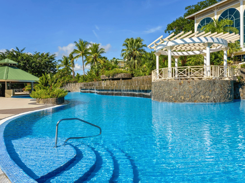 Unterkunft mit Pool im Gamboa Reservat