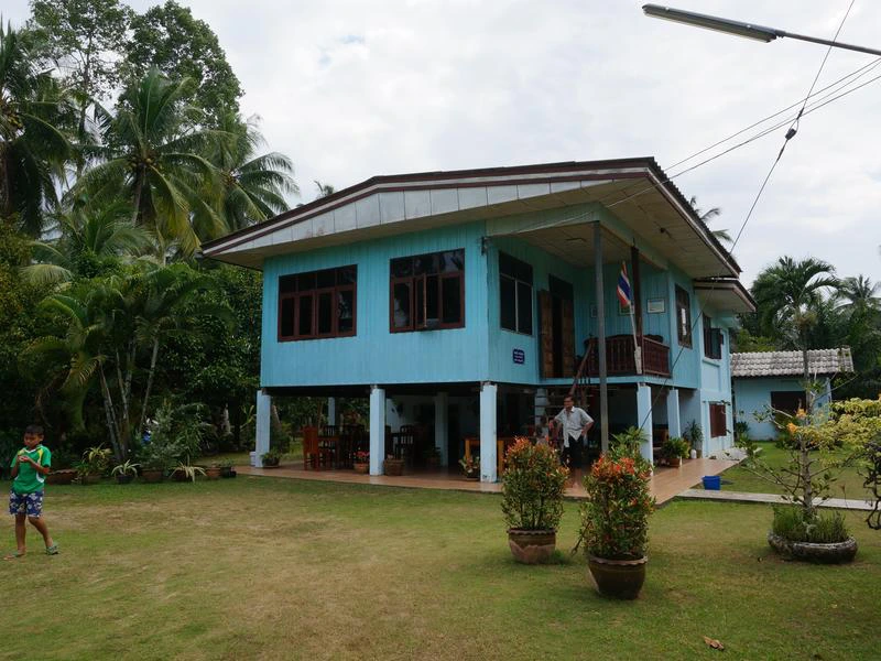 Das Haus der Gastfamilie