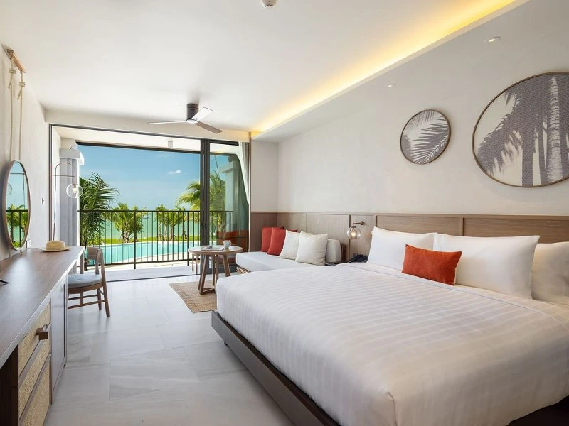 Komfortables Zimmer im Hotel auf Koh Samui Thailand