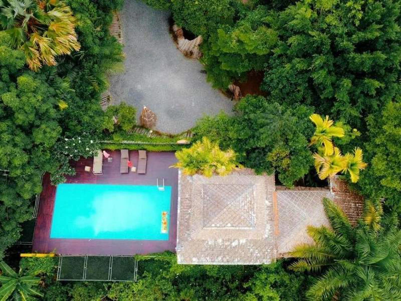 Pool im Boutique Camp im Khao Sok Thailand