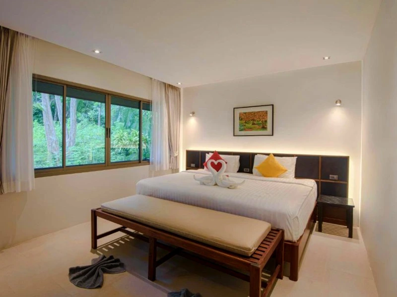Komfortables Zimmer auf Koh Lanta
