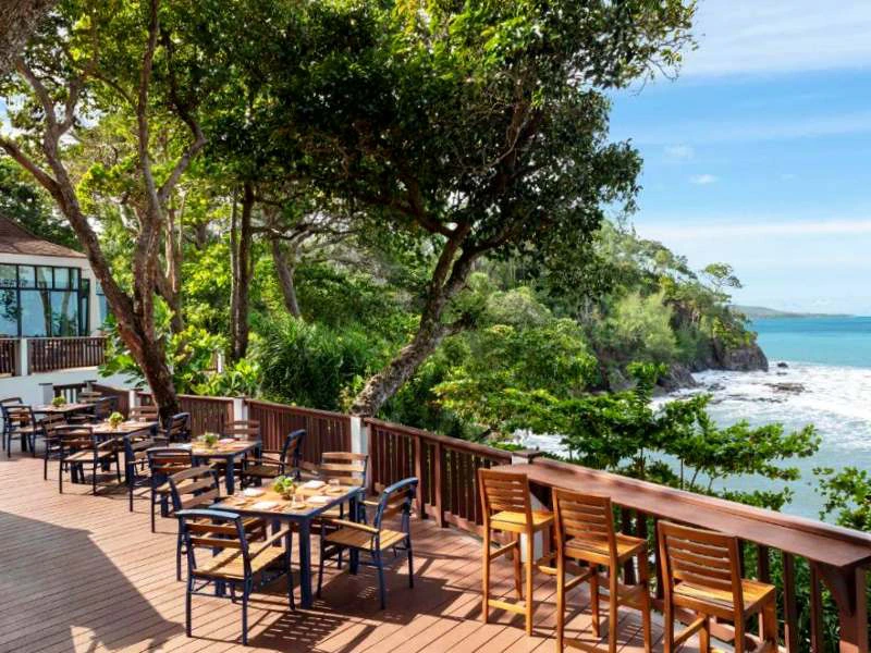 Restaurant des Upgrade Hotels auf Koh Lanta, Thailand