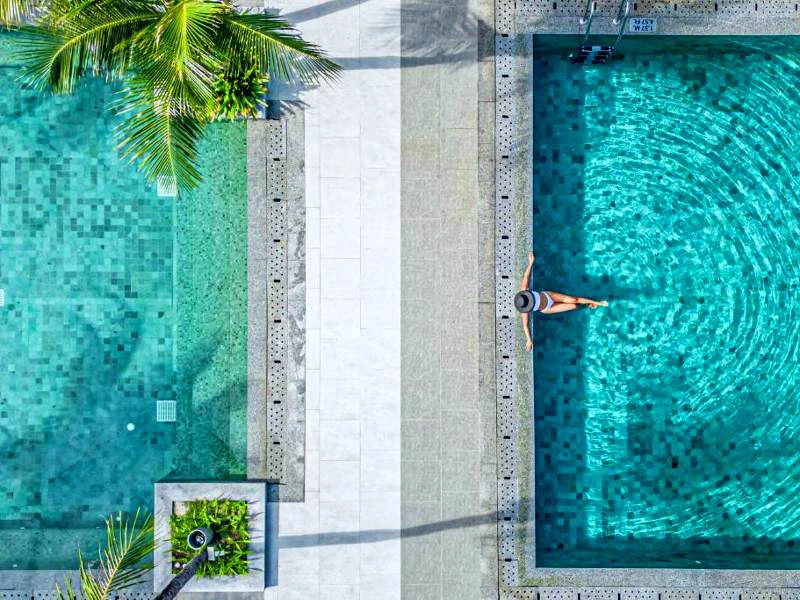 Pool des Upgrade Hotels auf Koh Lanta, Thailand