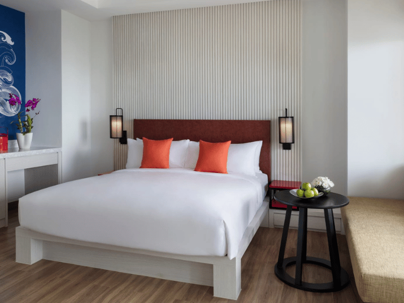 Zimmer des Upgrade Hotels auf Koh Lanta, Thailand