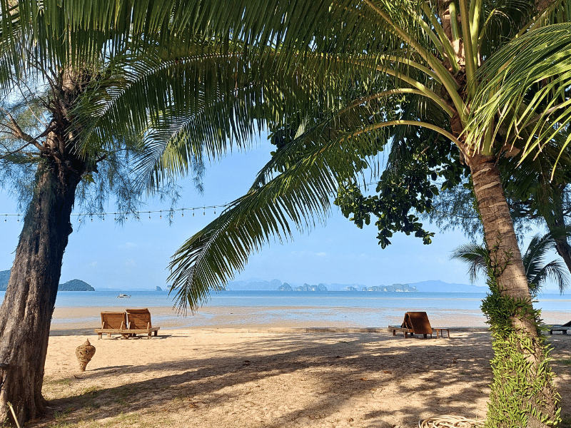 Hotelstrand auf Koh Yao Yai