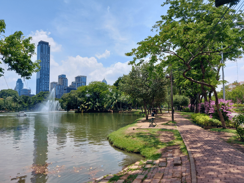 Lumpini Park in Bangkok