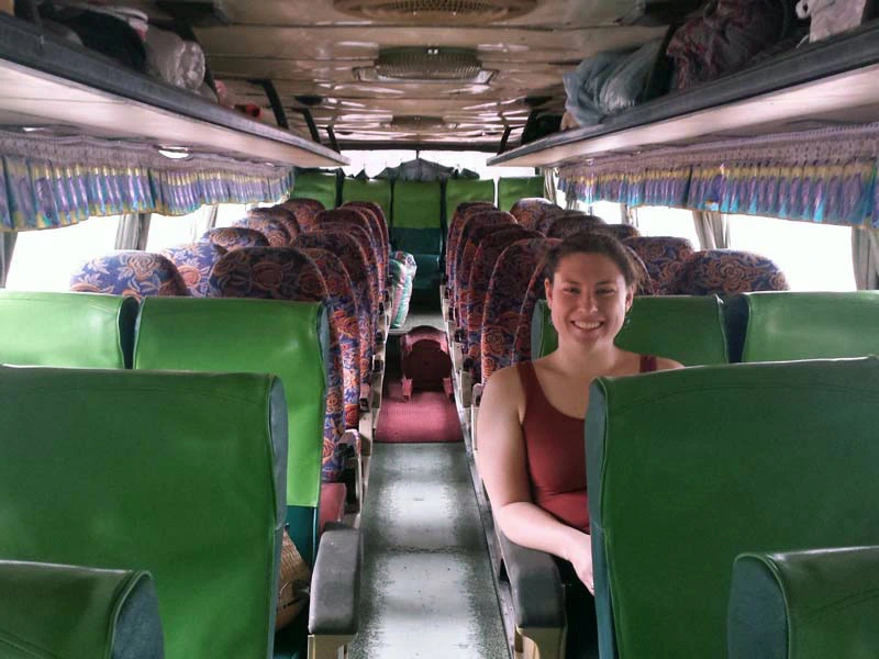 Mit dem Bus durch Thailand reisen