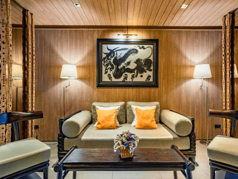 Lobby im Komforthotel in Bangkok Thailand